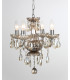 Rodeo Champagne Crystal 4 Arm Chandelier