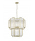 Antigua 8 Light Gold Crystal Pendant Ceiling Light