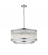 Antigua 6 Light Chrome Crystal Pendant Ceiling Light