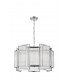 Antigua 5 Light Chrome Crystal Pendant Ceiling Light