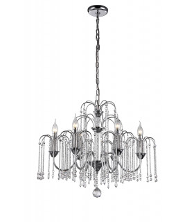 Bette 6 Light Chrome 6 Arm Chandelier