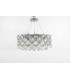Raina Crystal Chrome Pendant Ceiling Light