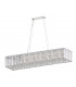 Diore 11 Light Oblong Chrome Crystal