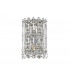 Alita 2 Light Wall Lamp Chrome Crystal