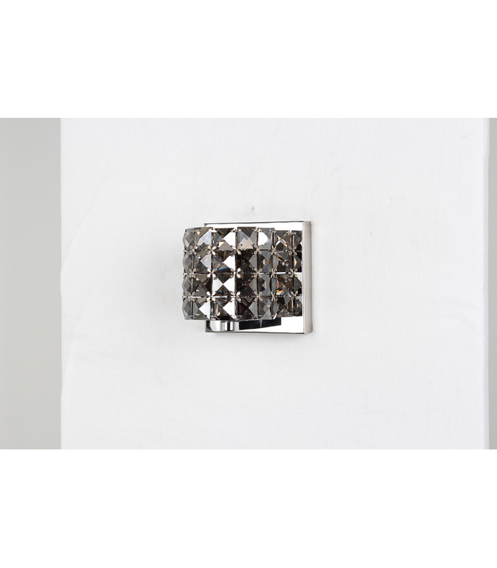 Veta Chrome Wall Lamp Crystal