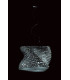 Tia Large Chrome Crystal Pendant Ceiling Light