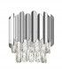 Grenada 1 Light Wall Lamp Chrome Crystal