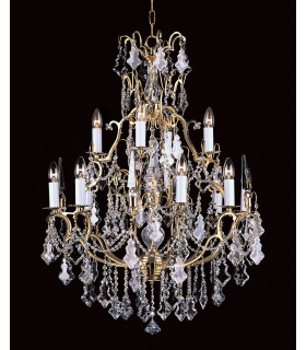Montmartre French Gold 13 Arm Chandelier