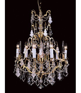Montmartre French Gold 7 Arm Chandelier