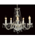 Modra Crystal Strass 5 Arm Chandelier