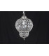 Morocco Double Crystal Basket Pendant Ceiling Light