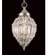 Bombay Beaded Satin Nickel Pendant Pendant Ceiling Light