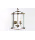 Orly Round Antique Brass Lanterns Pendant Ceiling Light