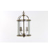 Orly Round Antique Brass Lanterns Pendant Ceiling Light