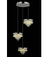 Essonne 3 Light LED Chrome Cluster Pendant Ceiling Light