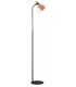 Ava 1 Light Floor Lamp Gold