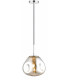 Nina 1 Light Medium Chrome
