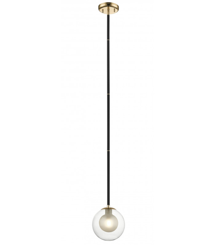 Remy 1 Light Ceiling Light Gold Black