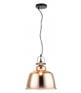Ava 1 Light Gold Dome Pendant Ceiling Light