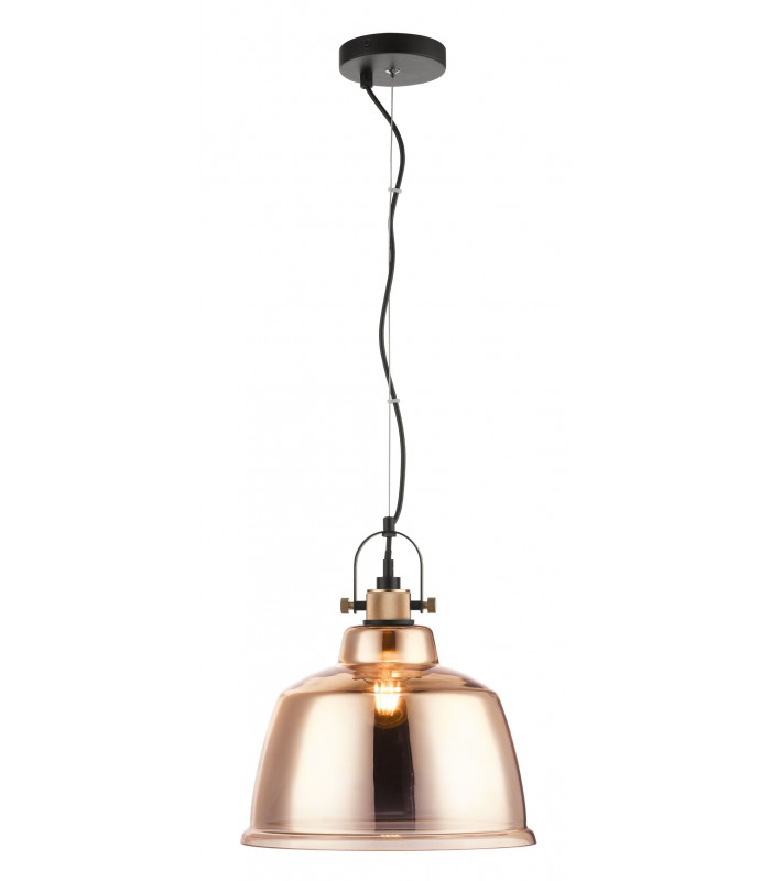 Ava 1 Light Gold Dome Pendant Ceiling Light