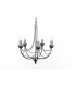 Cirrus Natural 5 Arm Chandelier