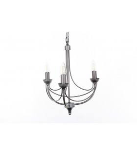 Cirrus Natural 3 Arm Chandelier
