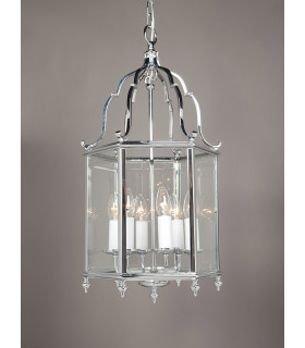 Belgravia Chrome Lanterns Pendant Ceiling Light