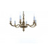 Sandringham Polished Brass 6 Arm Chandelier
