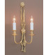 Richmond Polished Brass Candle Wall Lamp