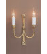 Richmond Polished Brass Candle Wall Lamp