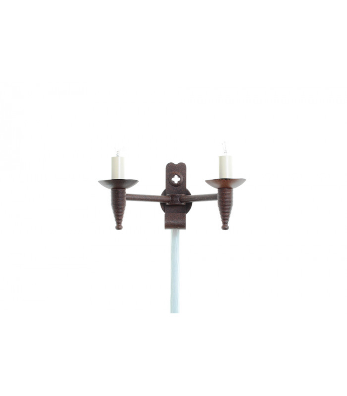 Cromwell Aged Candle Wall Lamp