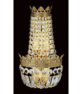 Hamburg Crystal Empire Wall Light