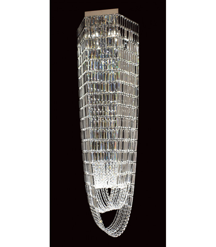 Crystalart Hex Crystal Pendant Pendant Ceiling Light
