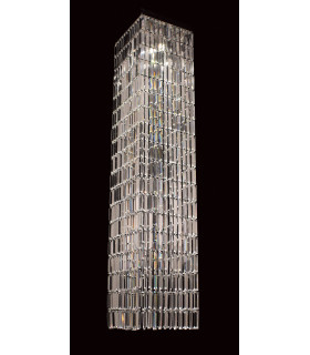 Crystalart Square Crystal Pendant Pendant Ceiling Light