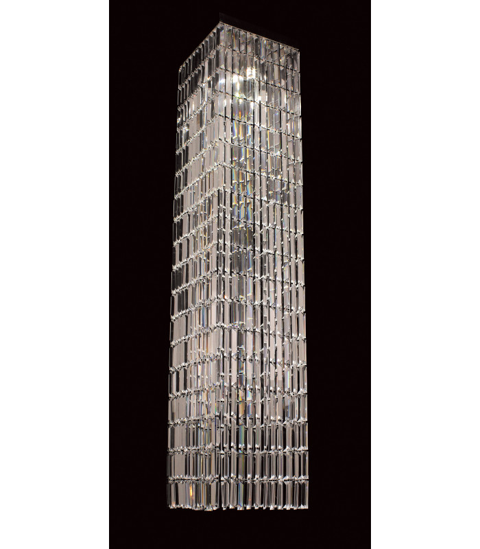 Crystalart Square Crystal Pendant Pendant Ceiling Light