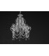 Bell Shape Strass Antique Brass Pendant Ceiling Light