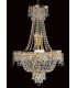 Star Empire Strass Gold 5 Light Chandelier