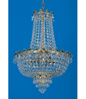 Munich Empire Strass Gold Chandeliers