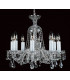 Bela Lead Crystal 8 Arm Chandelier