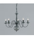 Flemish Gun Metal 5 Arm Chandelier