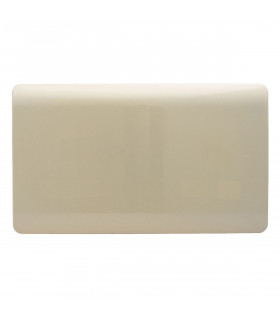 Artistic Modern Double Blanking Plate Gold Finish-1