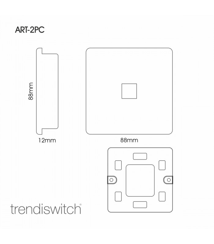 Artistic Modern Twin PC Ethernet Cat 5&6 Data Outlet Champagne Gold Finish-2