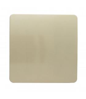 Artistic Modern 1 Gang Blanking Plate Champagne Gold Finish-1