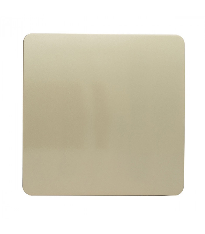 Artistic Modern 1 Gang Blanking Plate Champagne Gold Finish-1