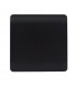 Artistic Modern 1 Gang Blanking Plate Matt Black Finish-1