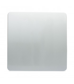 Artistic Modern 1 Gang Blanking Plate Silver Finish-1