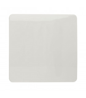 Artistic Modern 1 Gang Blanking Plate Gloss White Finish-1