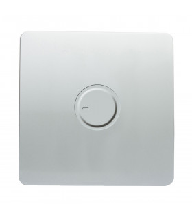 * Artistic Modern 1 Gang 1 Way Dimmer Switch 200W (NOT LED) Silver Finish-1