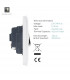 Artistic Modern Switch Fused Spur 13A With Flex Outlet Gloss White Finish-4