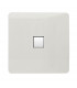 Artistic Modern Single PC Ethernet Cat 5 & 6 Data Outlet Gloss White Finish-1
